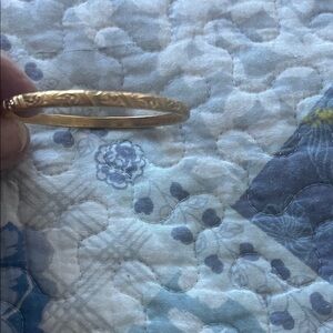 Elegant Gold Bangle Bracelet